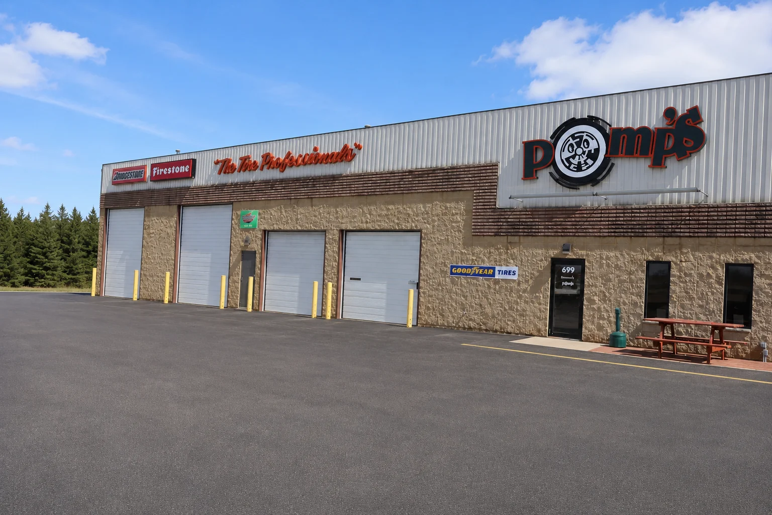 Pomp's Tire Service location