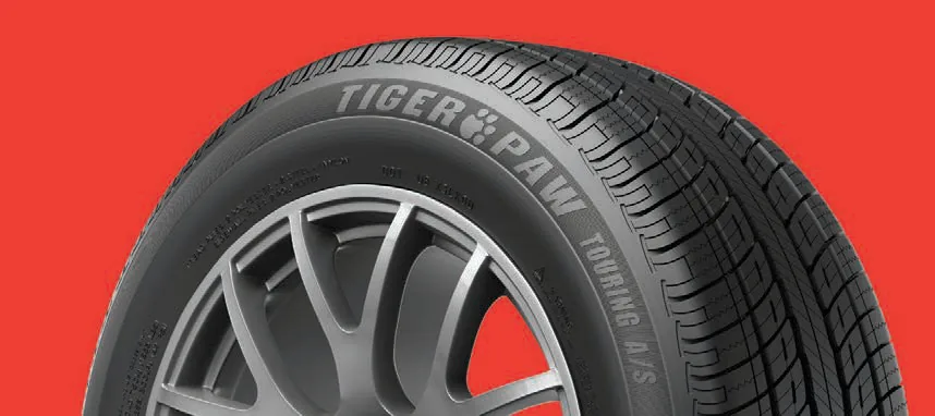 Uniroyal Tiger Paw Touring A/S Tire